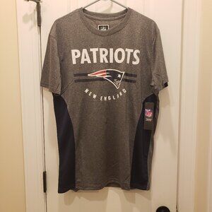 New England Patriots‎ NFL Team Apparel Men's Tee Shirt Size Large New with Tags